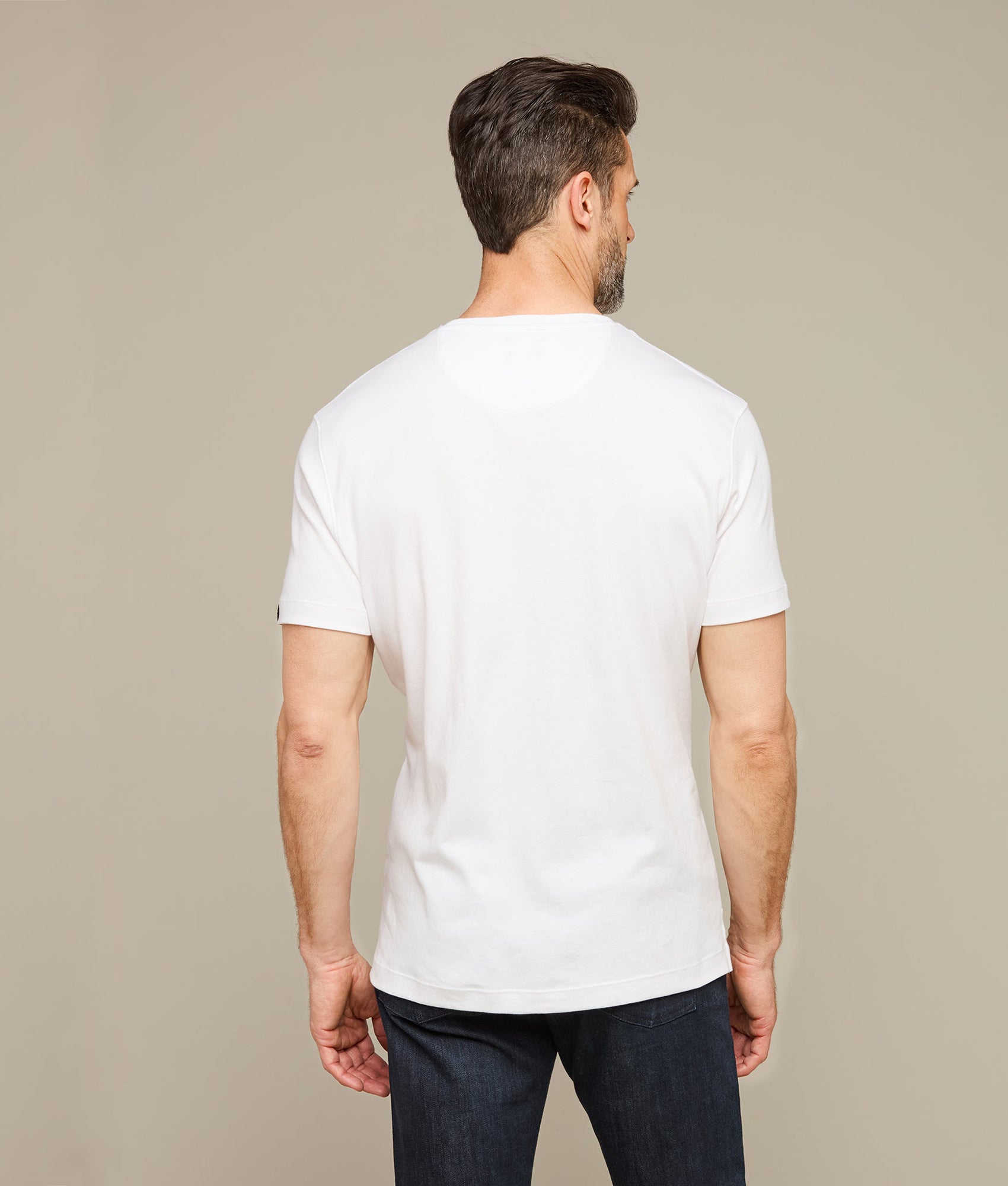 Lucchese x Parker McCollum Premium Pima Cotton T-Shirt for Men - Soft Breathable White Tee - Perfect for Casual Wear, Concerts & Western Style Outfits