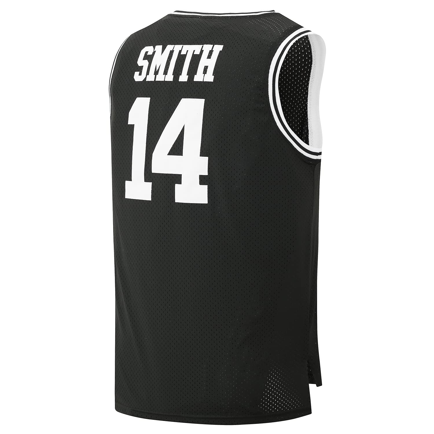 Fresh Prince Bel Air Academy #14 Men's Basketball Jersey - Yellow, Black, Green Sleeveless Jersey for Fans & Streetwear | Perfect for Cosplay, Games & Casual Wear