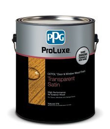 Sikkens CETOL DOOR & WINDOW GLOSS #003 - 1 Gallon High Gloss Wood Finish for Exterior Doors & Windows - Perfect for Home Improvement & DIY Projects