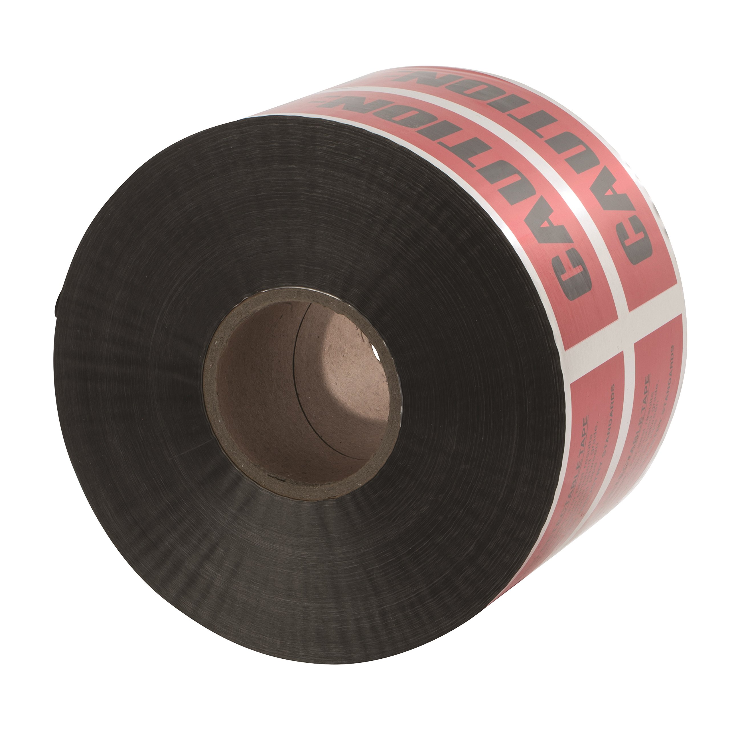 NSI ULTD-627 Detectable Underground Warning Tape - 'Caution Buried Electric Line Below' - 6