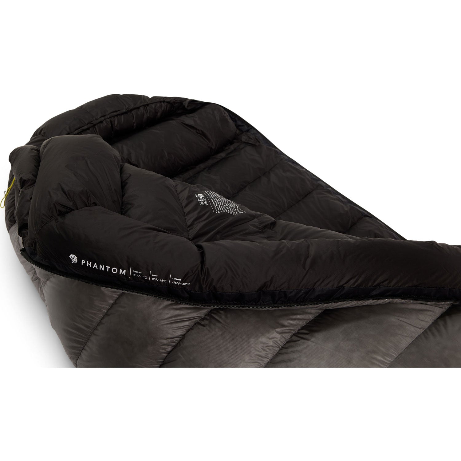 Mountain Hardwear Phantom 0 Degree Down Sleeping Bag - Ultralight Winter Camping Gear for Backpacking & Hiking in Extreme Cold Weather