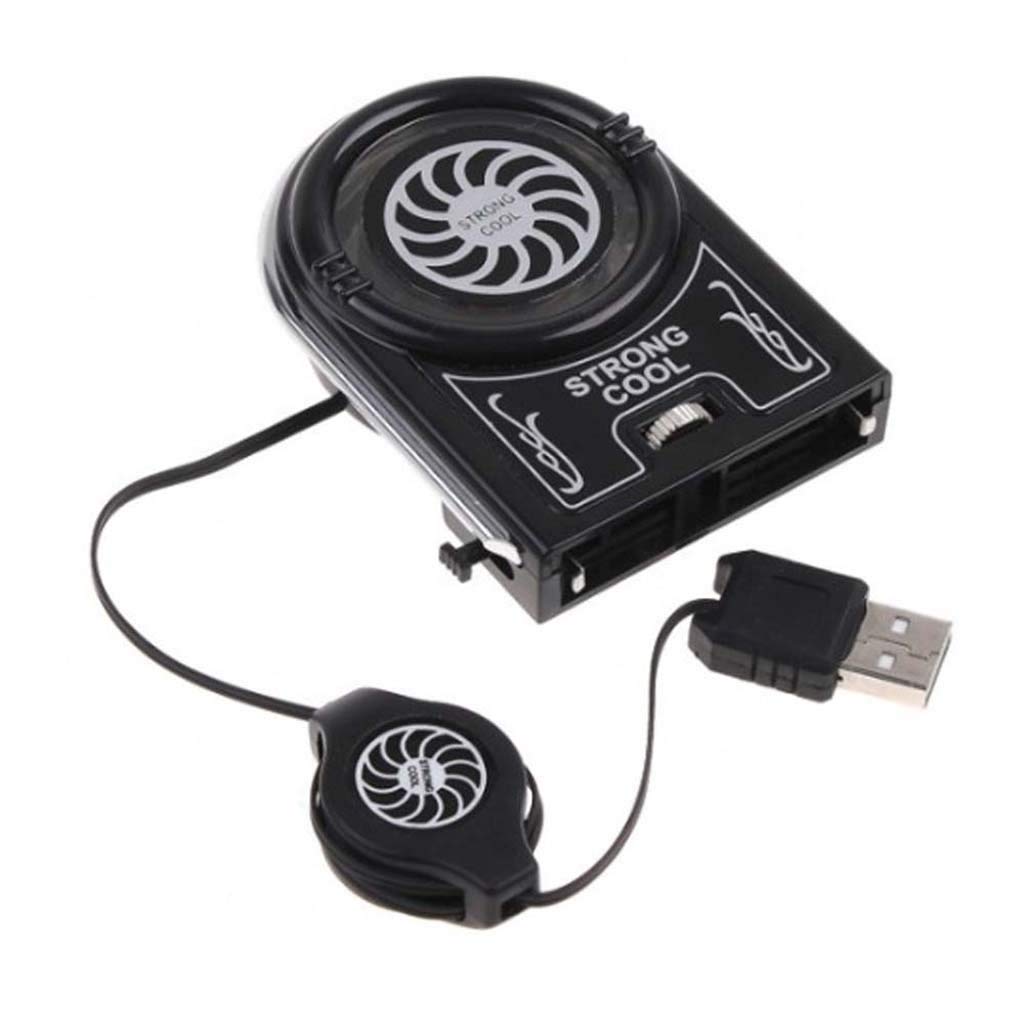 Mini USB Laptop Cooler Pad - Portable Cooling Fan for Home & Office