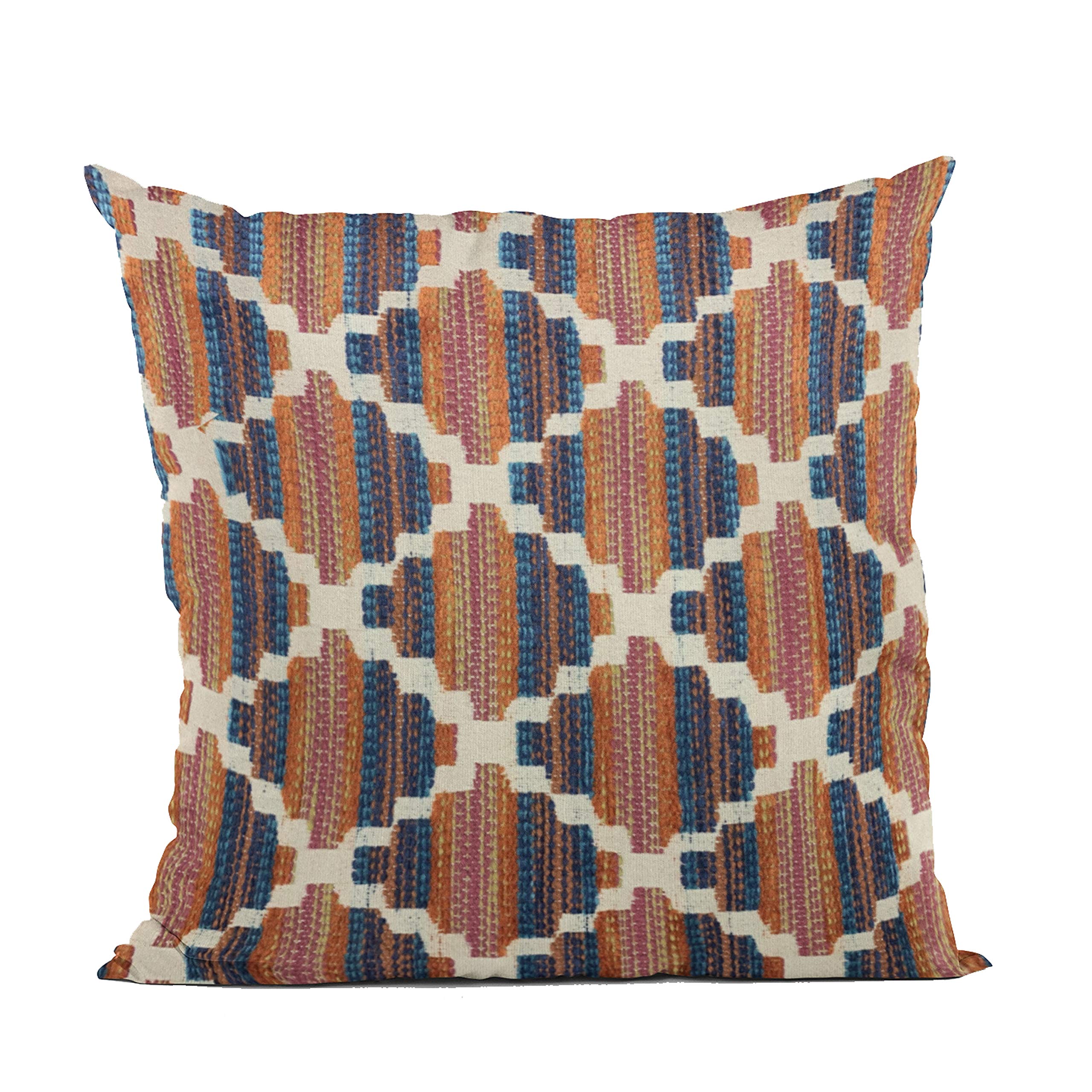 Luxury Diamond Throw Pillow 20x30 Inches - Double Sided Decorative Cushion Cover for Sofa, Bed, Living Room | Multi-Color Plush Home Decor Accent Pillow