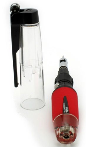 Iroda SOLDERPRO 50 Cordless Refillable Butane Soldering Iron Kit - Portable Red Soldering Tool for Electronics Repair, DIY Projects & Home Improvement