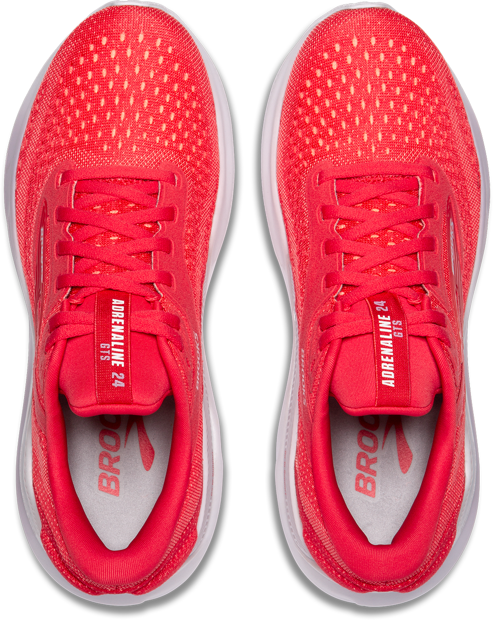 Women's Adrenaline GTS 24 Running Shoes - Lightweight Support for Jogging & Training (613 Cayenne/Thistle/White) | Perfect for Road Running, Gym Workouts & Daily Wear