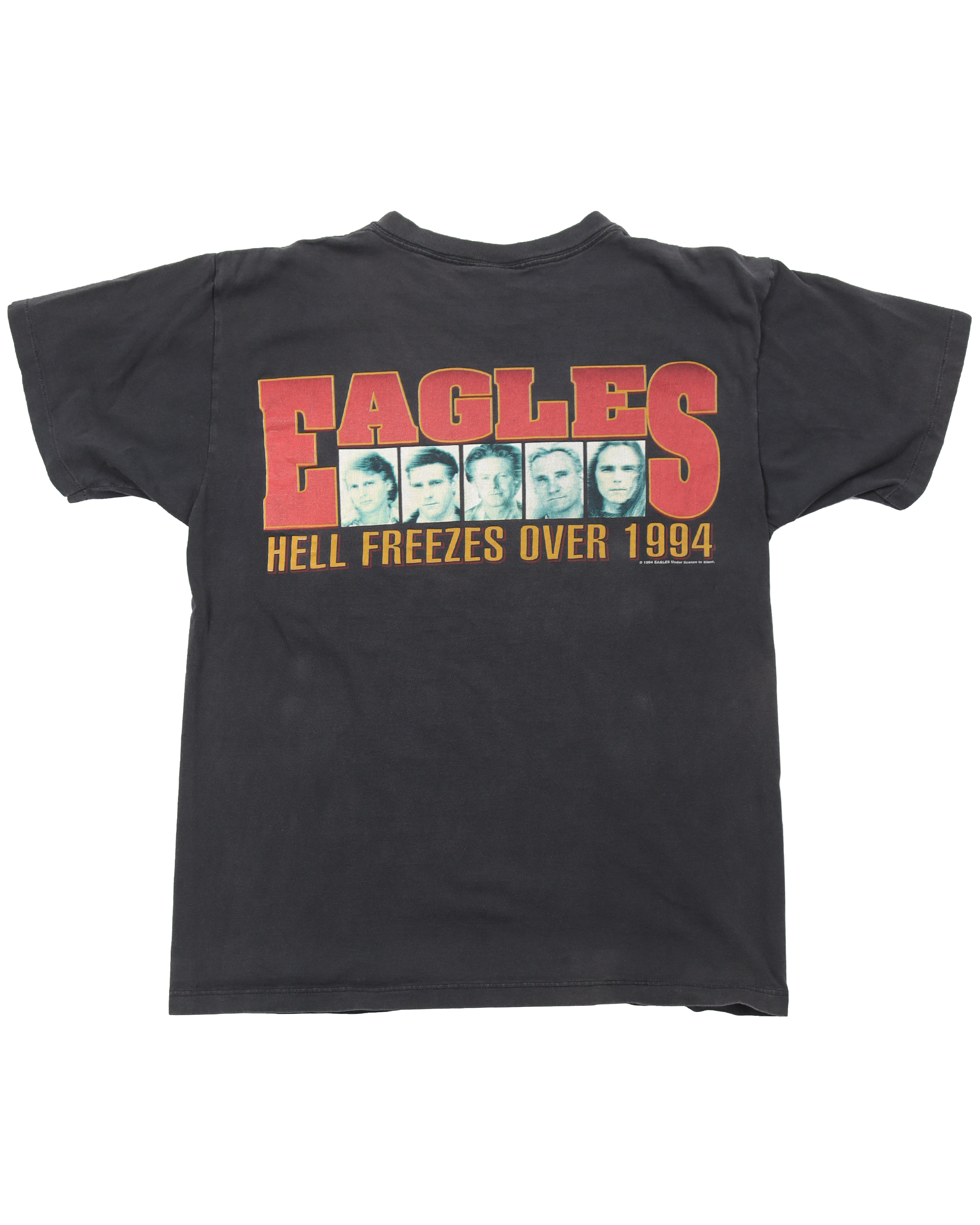 Vintage 1994 Eagles 'Hell Freezes Over' Tour T-Shirt - Classic Band Merch for Concerts & Music Fans | Perfect Gift for Rock Lovers