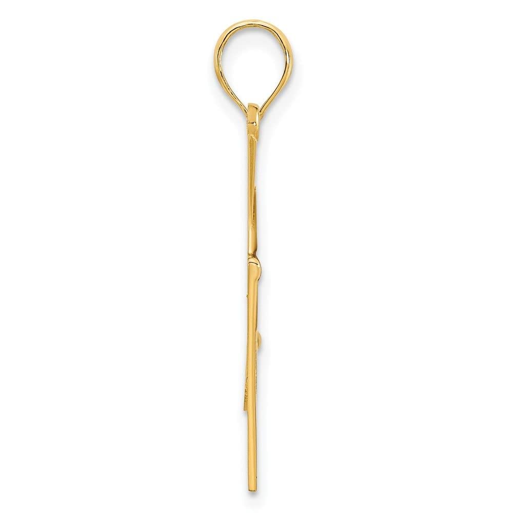 14K Yellow Gold Epoxy Graduation Cap & Diploma Pendant Necklace - Elegant Jewelry Gift for Graduates, Teachers & Students - Perfect for Commencement Ceremonies, Graduation Parties & Academic Achievements