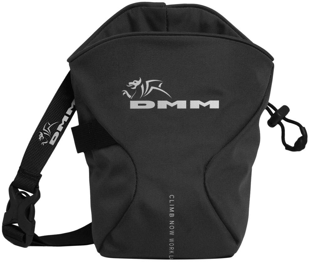 DMM Traction Chalk Bag for Rock Climbing & Bouldering - Lightweight & Secure Chalk Holder for Better Grip - Perfect for Gym Training & Outdoor Adventures