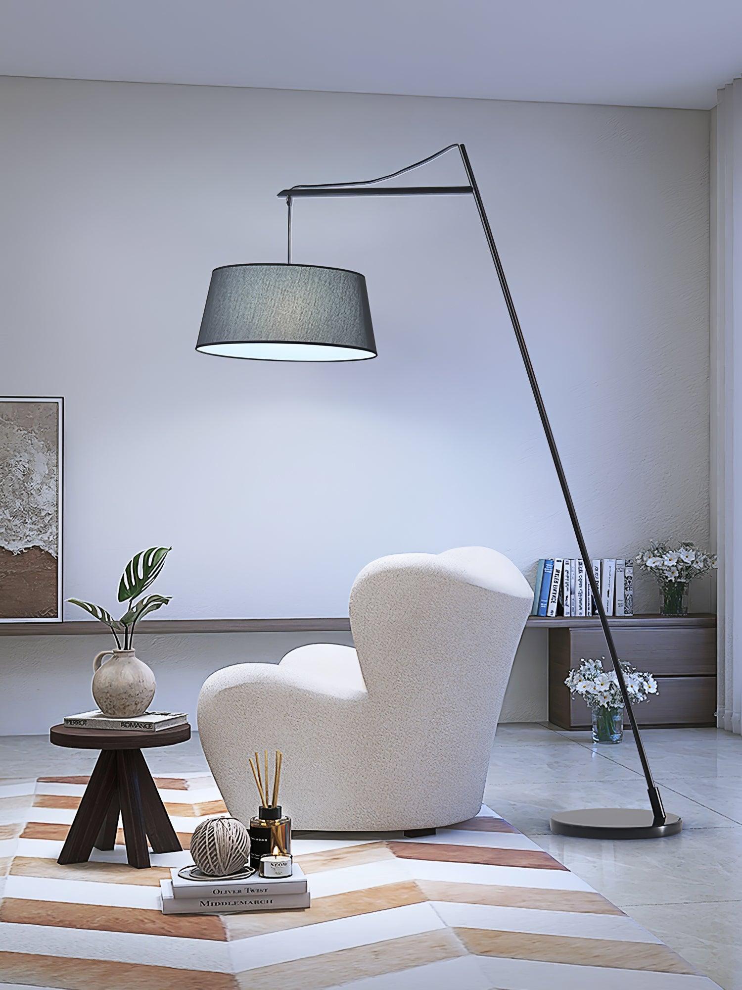 Arturo Modern Floor Lamp - Adjustable LED Standing Light for Living Room, Bedroom & Office - Warm White & Cool White Dimmable Lighting - Perfect for Reading, Relaxing & Decor