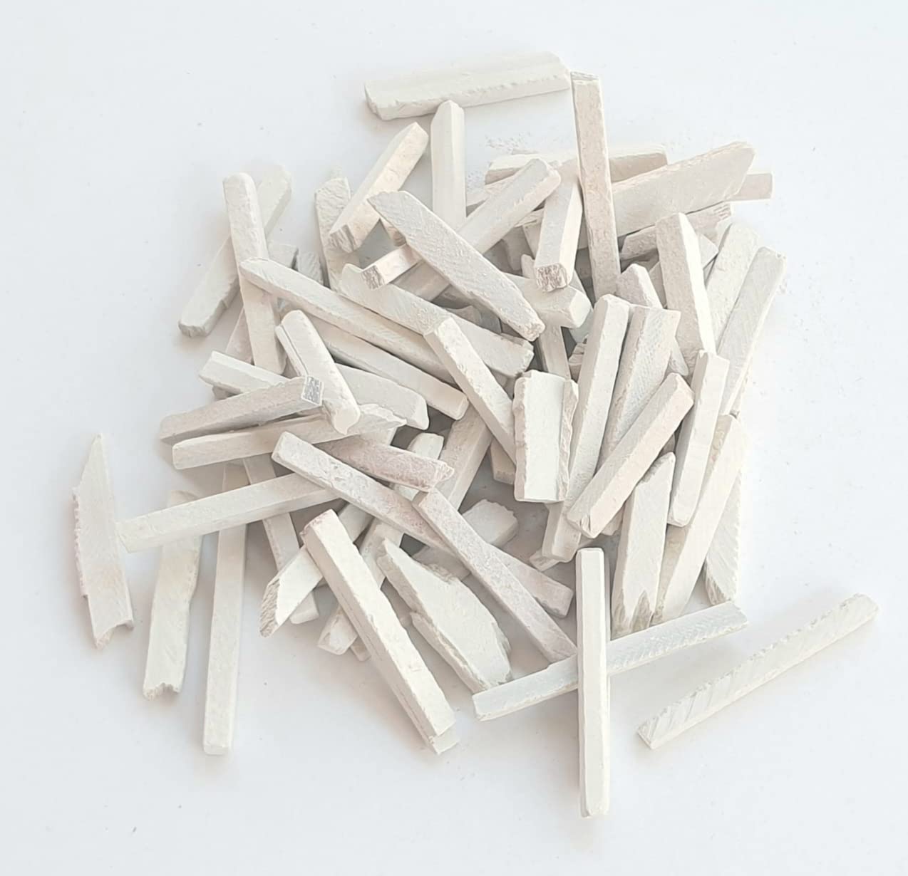 Natural White Slate Chalk Pencils - Thick & Durable (250g) for Kids, Teachers & Artists - Perfect for School, Classroom & Home Use