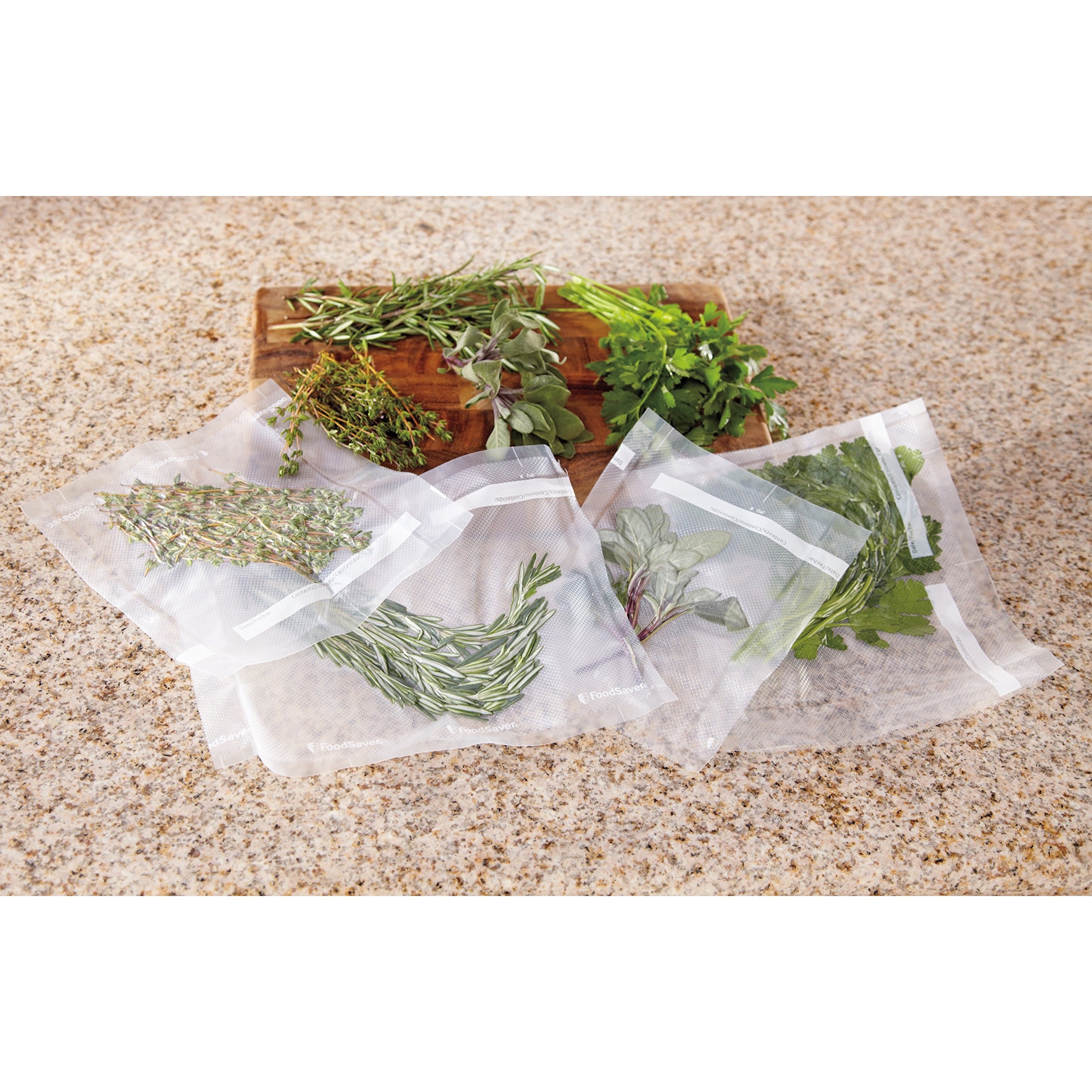 FoodSaver GameSaver 1 Quart BPA-Free Vacuum Seal Bags for Fresh Food Storage - Perfect for Sous Vide, Meal Prep & Freezer Organization