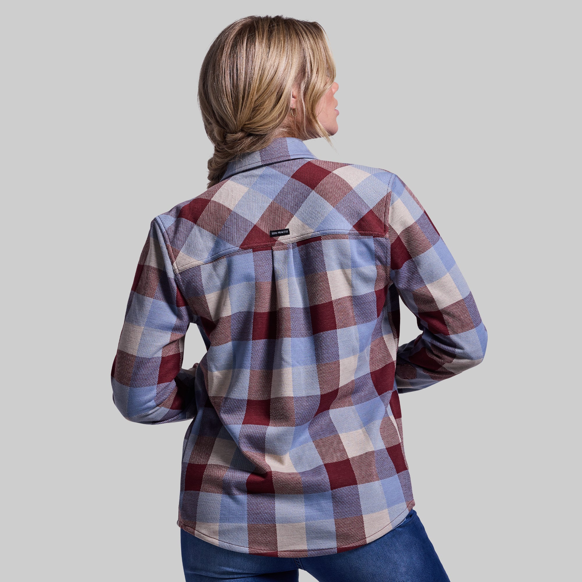 Premium Stretchy Flannel Shirt for Men - Soft & Comfortable Canyon Plaid - Ideal for Hiking, Camping & Outdoor Adventures