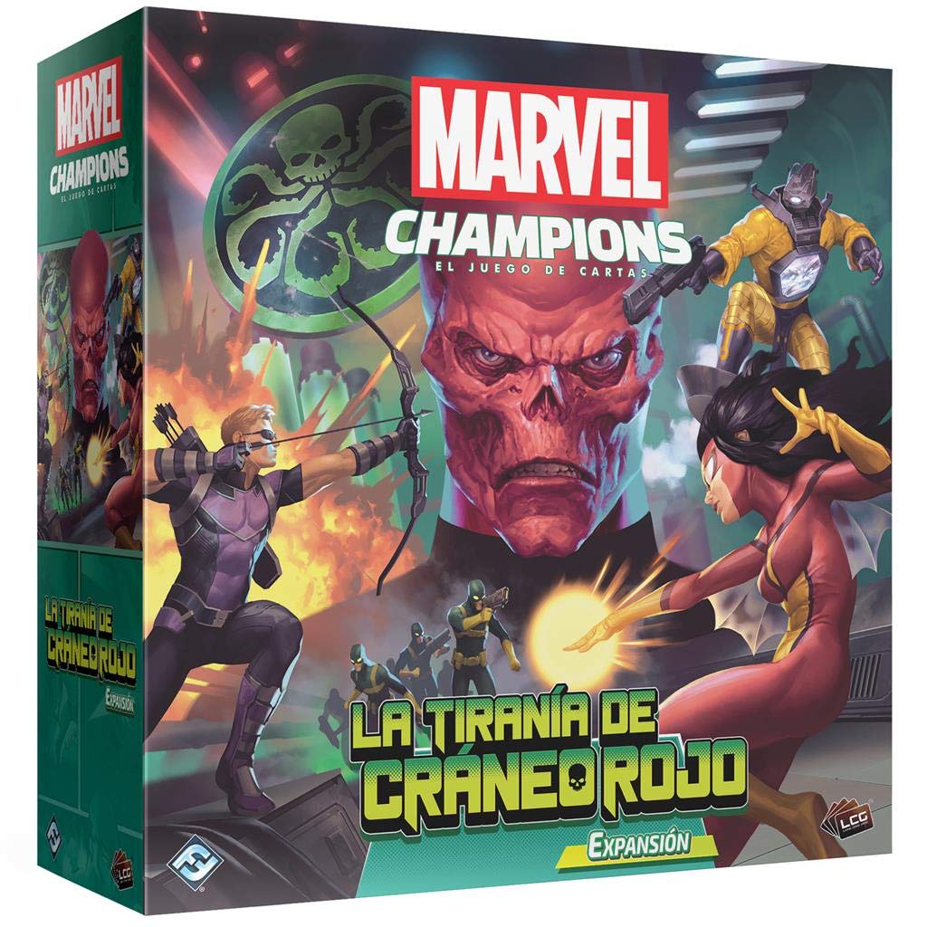 Marvel Champions: The Red Skull Expansion – Tyranny of Hydra Board Game for Adults & Teens | Superhero Strategy Game for Game Nights & Parties