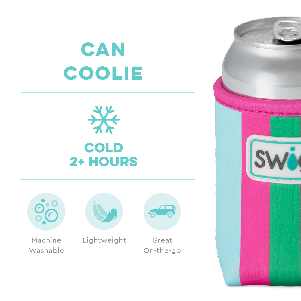 Prep Rally Can Coolie - Insulated Beer Can Holder for Camping, Tailgating & Outdoor Parties - Keeps Drinks Cold for Hours