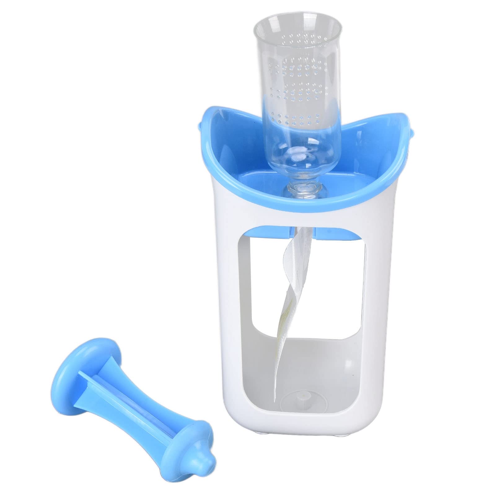 **Entatial Baby Food Maker - Freezable Baby Food Processor with Anti-Slip Silicone Base, Puree Squeezer for Infants & Toddlers - Perfect for Home, Kitchen & Restaurant Use (Blue) | Ideal for Making Homemade Baby Food, Smoothies & Healthy Snacks**