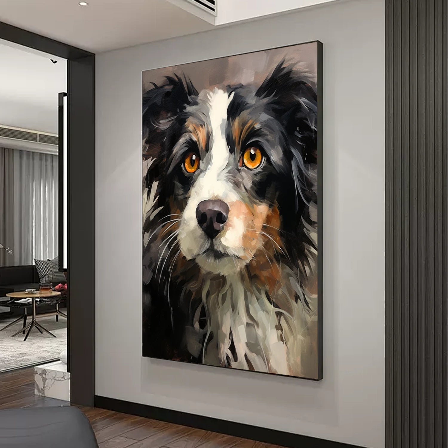 Animal Art Painting #AP128 - Handmade Wildlife Canvas Art for Home & Office Decor | Perfect for Living Room, Bedroom, and Gift Giving