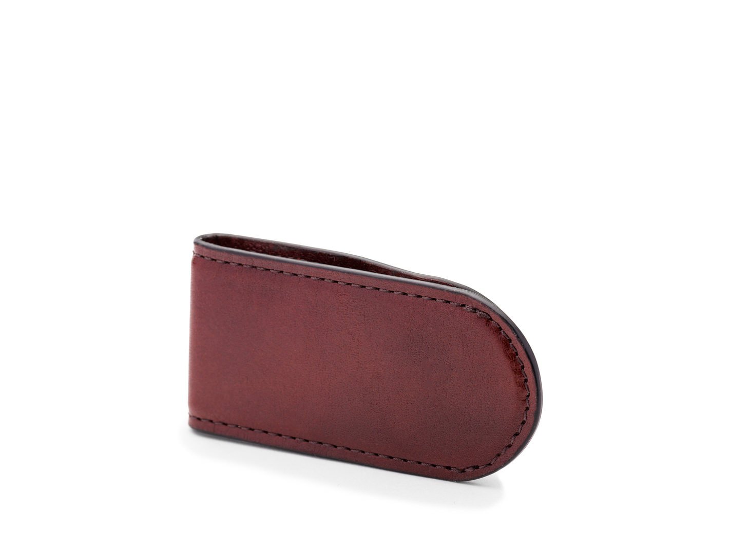 Bosca Old Leather Money Clip - Genuine Leather Wallet Accessory for Men | Perfect for Cash, Credit Cards & Everyday Carry (EDC)