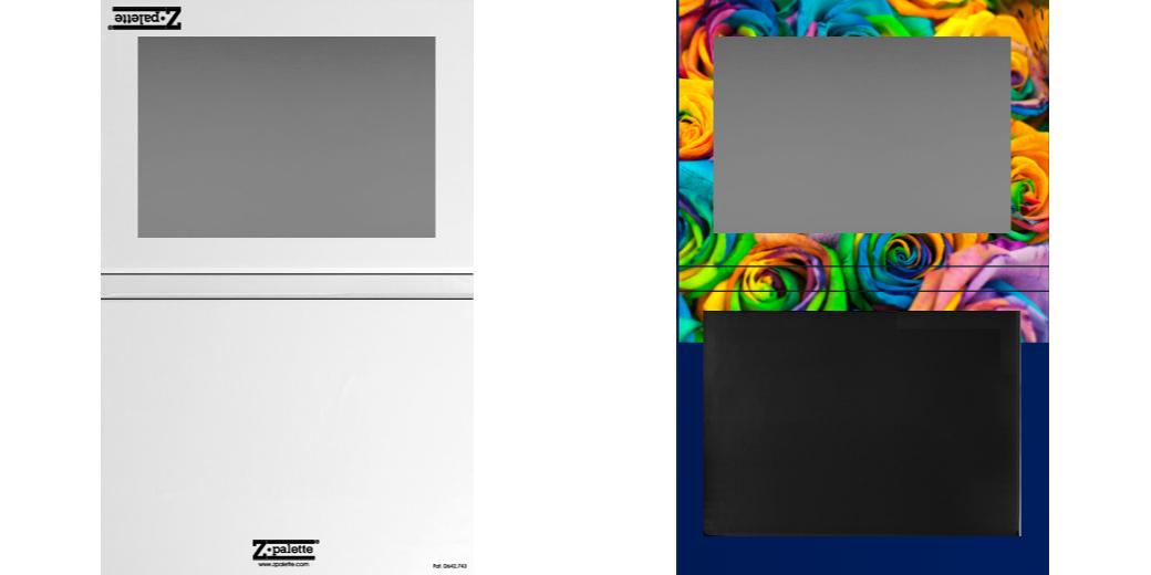 Custom Extra Large Z Palette - Magnetic Makeup Palette for Eyeshadows & Blush - Perfect for Professional Makeup Artists & Travel