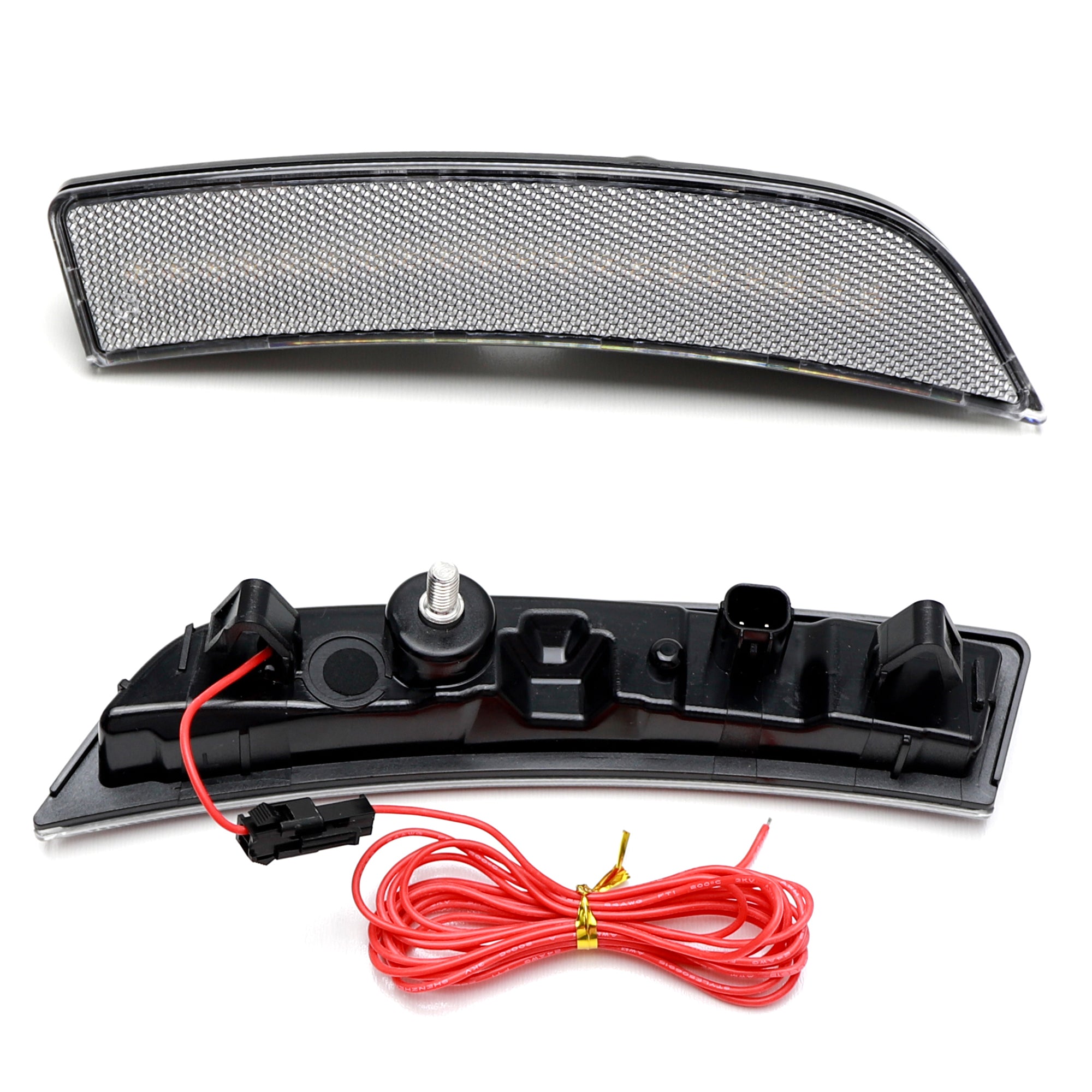 Clear White/Amber Switchback LED Side Marker Lights for 2022-2023 Subaru BRZ & Toyota GR86 - Durable, Bright Turn Signal Lamps for Enhanced Night Driving Safety