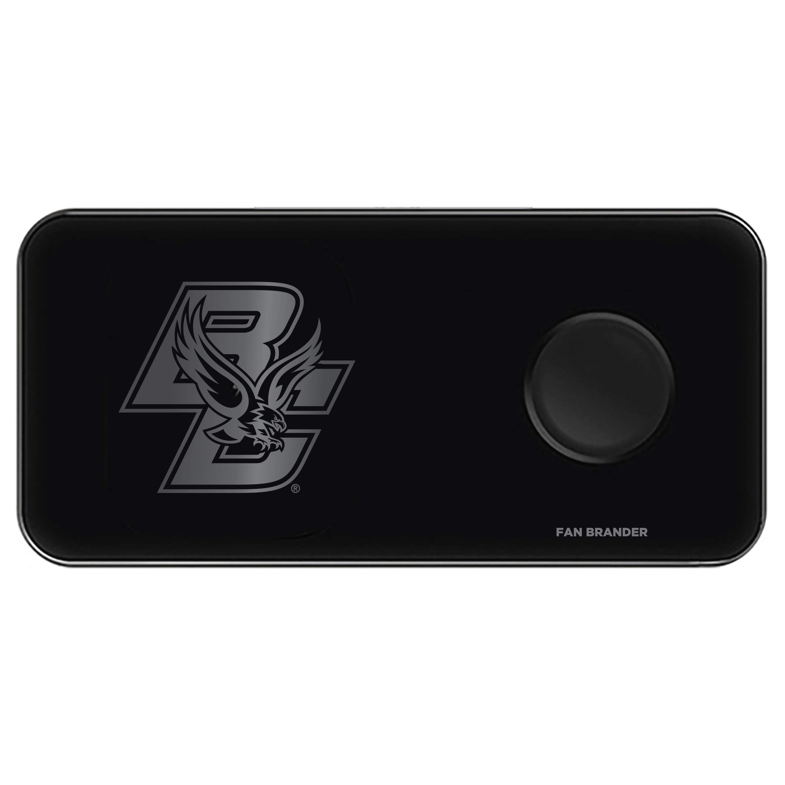 NCAA 3-in-1 Wireless Charger with Laser Etched Logo - Perfect for Office & Home Use