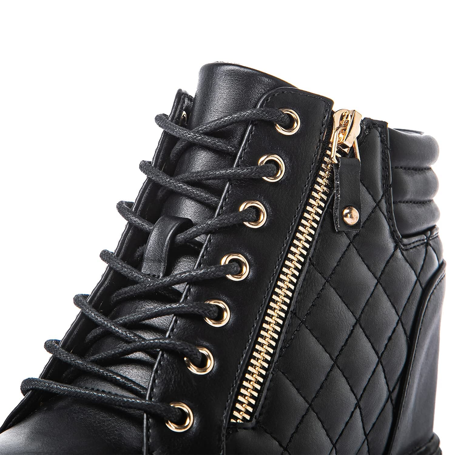 GLOBALWIN Women's Ankle Boots Wedge Sneakers - Comfortable Casual Shoes for Women | Perfect for Work, Walking & Everyday Wear