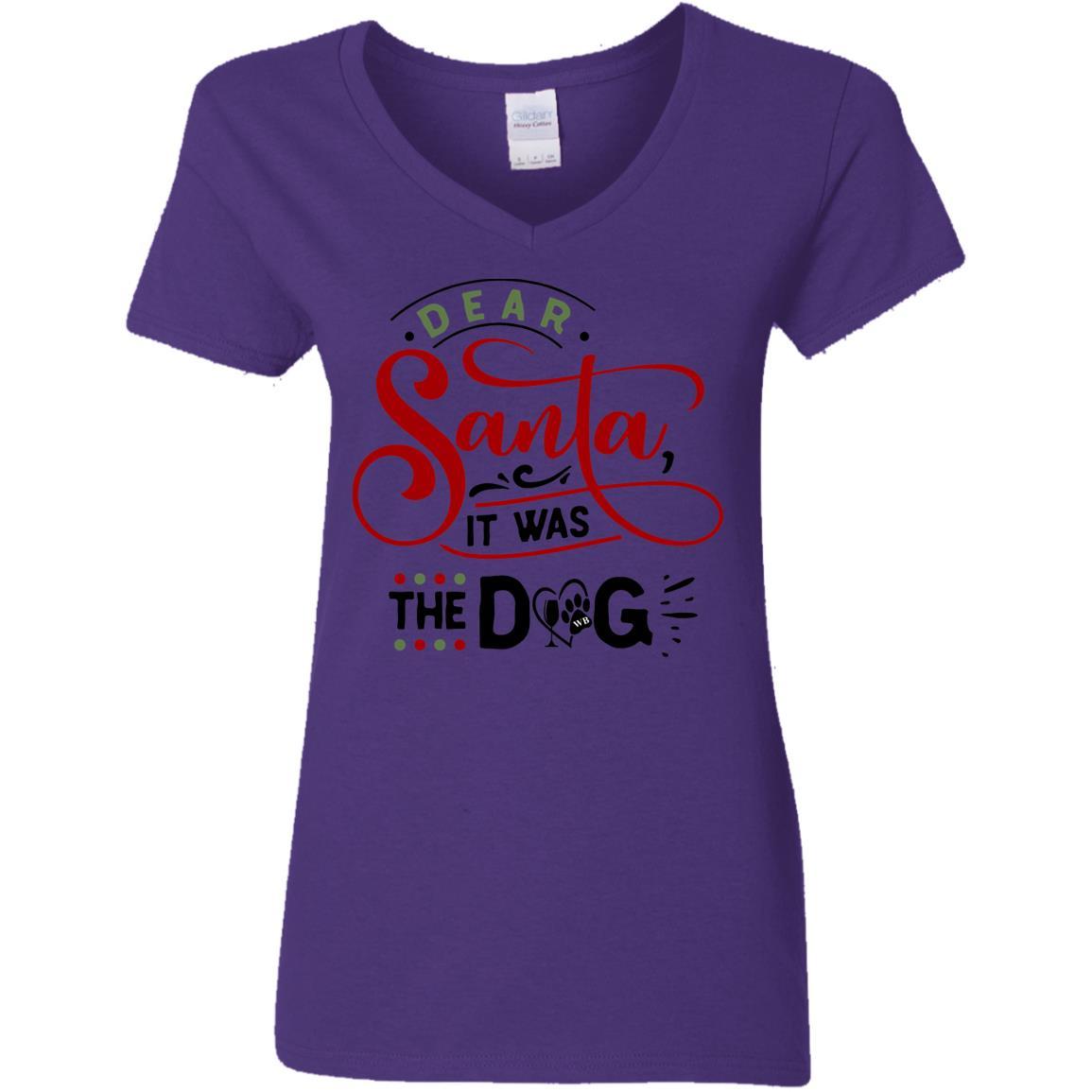 WineyBitches.Co Women's 5.3 oz V-Neck T-Shirt - Soft Cotton Casual Tee for Everyday Wear & Lounge