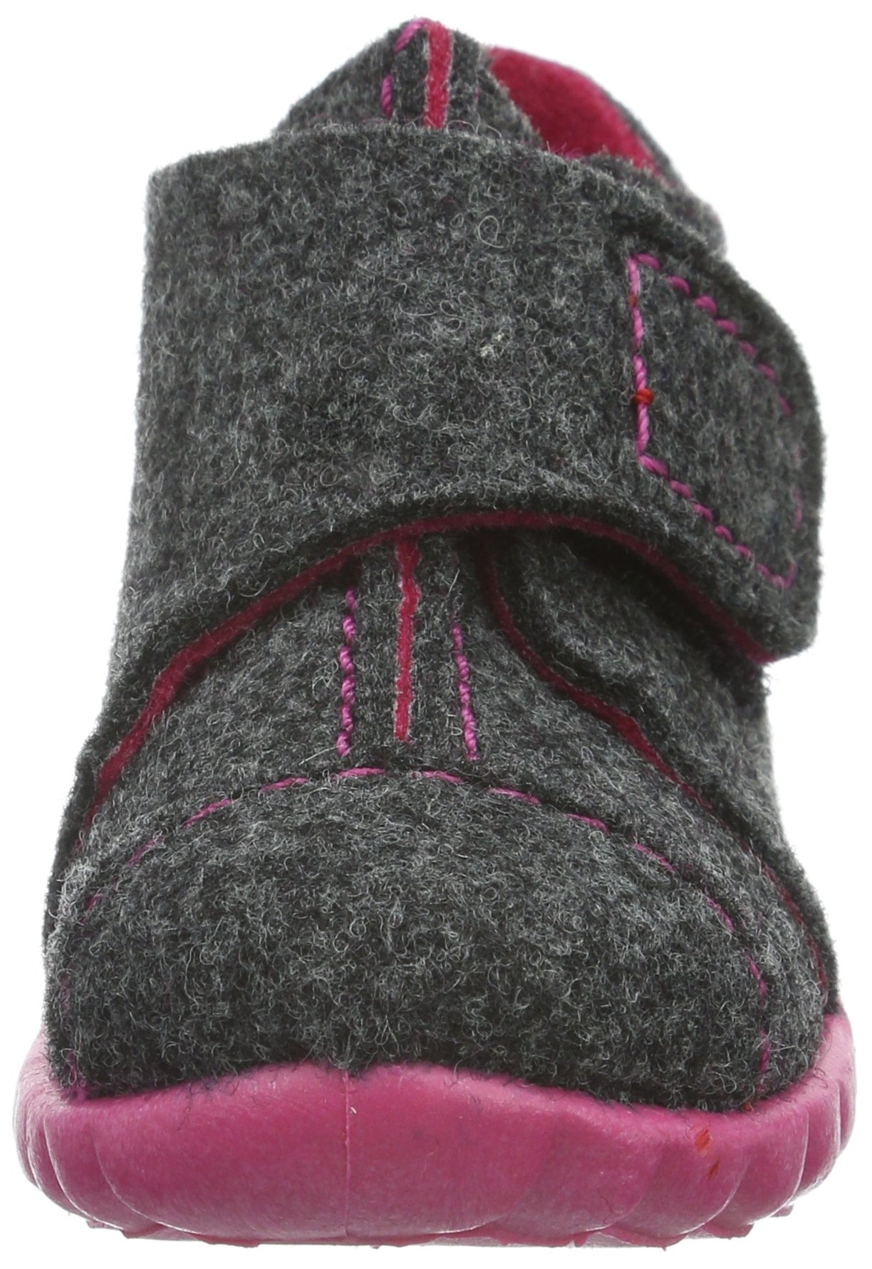 Happy Girls' Low-Top Sneakers in Gray (Schwarz Kombi 02) - Size 9.5 UK (27 EU) - Comfortable Casual Shoes for School, Walking & Everyday Wear