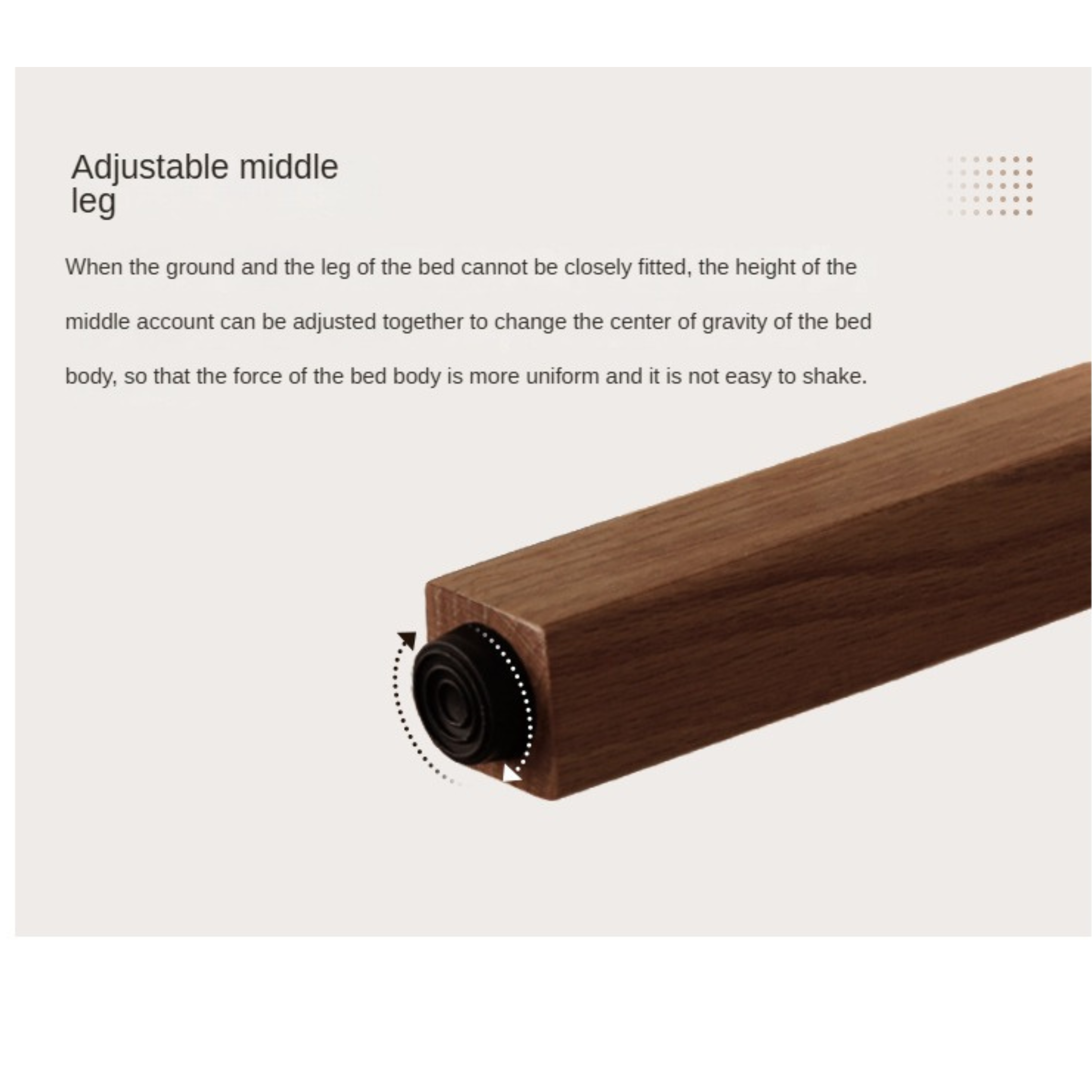Solid Oak Wood Nordic Modern Bed - Minimalist Scandinavian Style Bedroom Furniture for Home Decor & Cozy Sleeping
