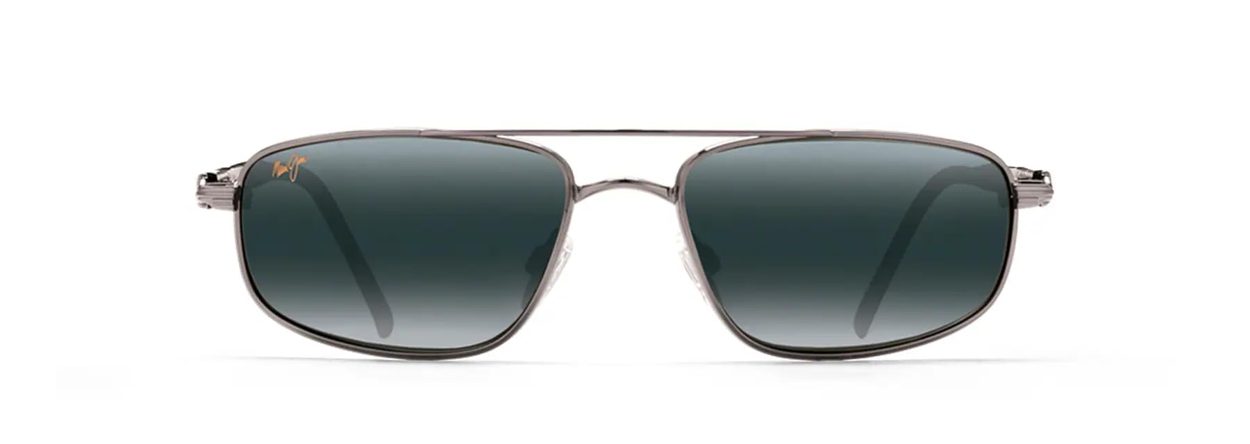 Maui Jim Kahuna Polarized Rectangular Sunglasses for Men - UV Protection, Lightweight & Stylish - Perfect for Driving, Beach & Outdoor Activities
