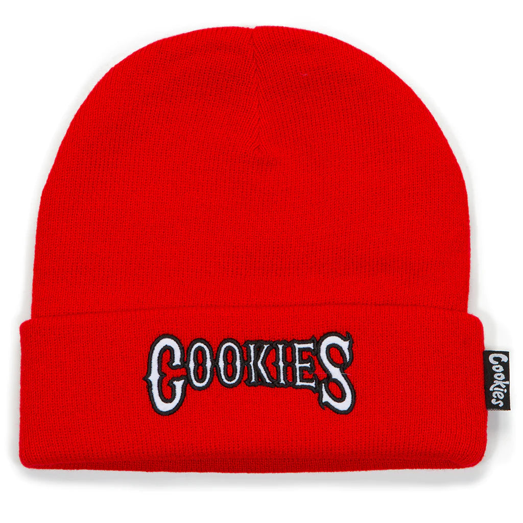 Cookies Crusaders Beanie with Embroidered Logo - Warm Winter Knit Hat for Men & Women - Perfect for Skiing, Snowboarding & Outdoor Activities