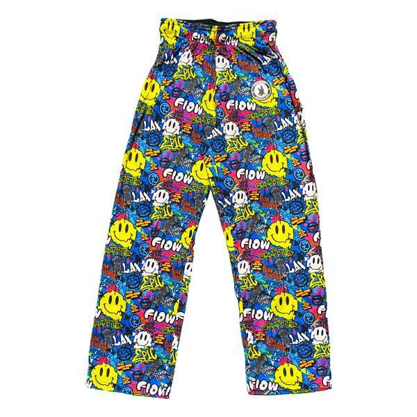 Youth & Adult Graffiti Lacrosse Flow Lounge Pants - Comfortable Athletic Joggers for Casual Wear, Sports & Street Style