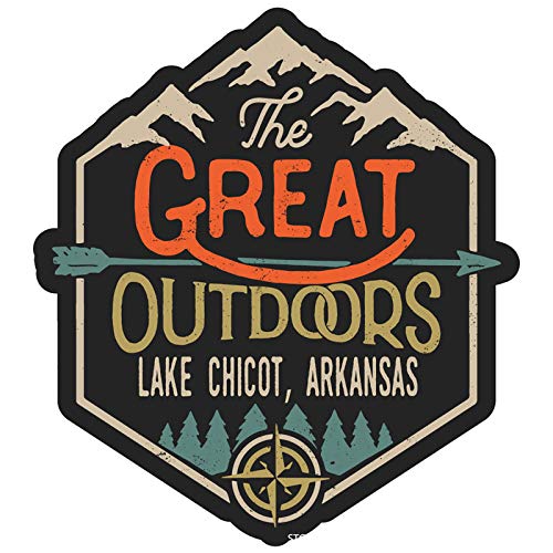 Lake Chatuga Georgia The Great Outdoors 4-Inch Fridge Magnet - Perfect for Refrigerators, Lockers & Office Decor | Travel Souvenir & Nature Lover Gift
