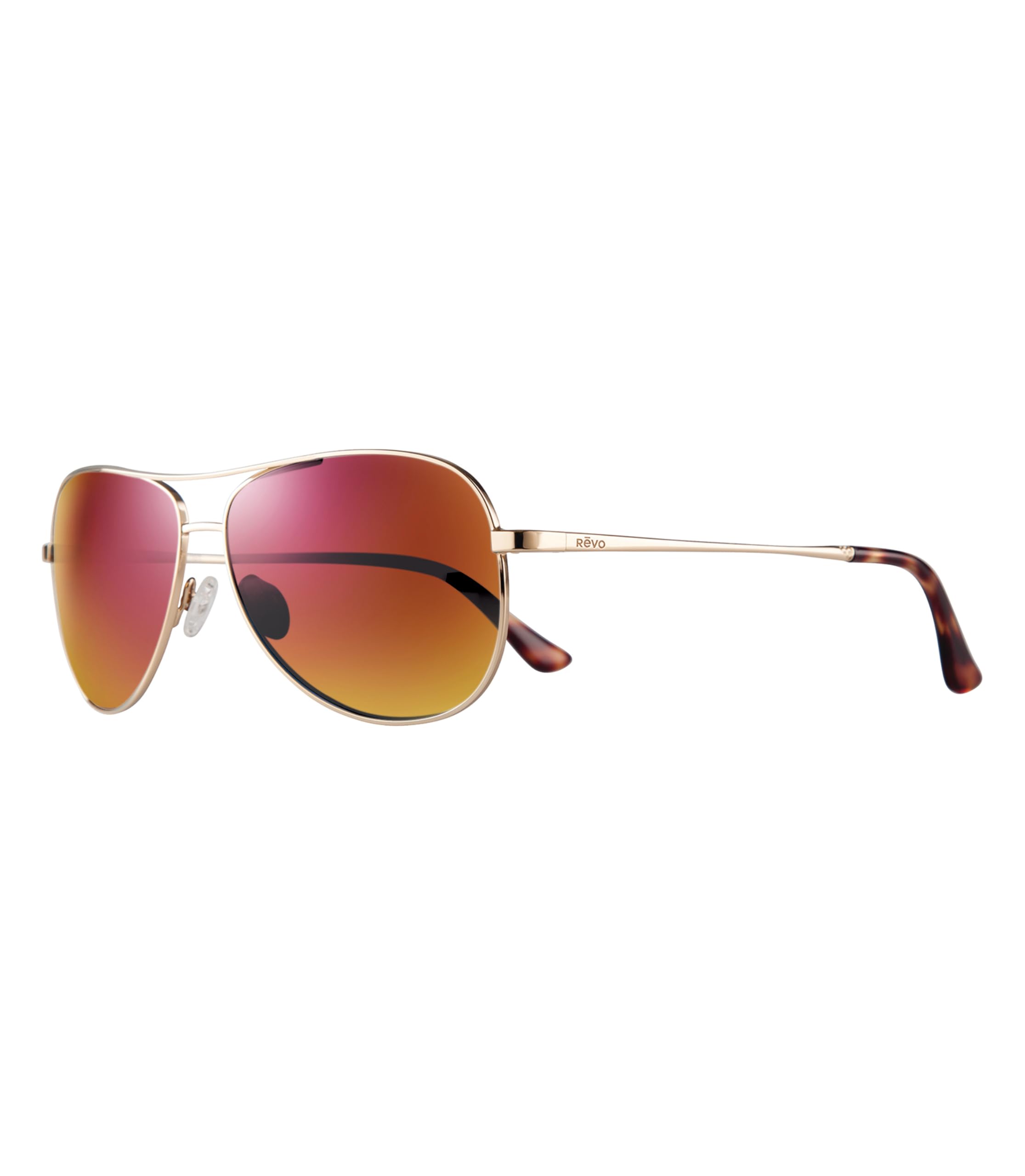 Revo Women's Polarized Sunglasses - Medium Metal Aviator Frame for UV Protection & Style - Perfect for Driving, Beach & Outdoor Activities