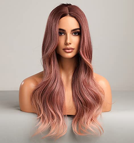 Platinum Blonde Ombre Lace Front Wig - Natural Looking Human Hair Wig for Women | Perfect for Cosplay, Parties & Daily Wear