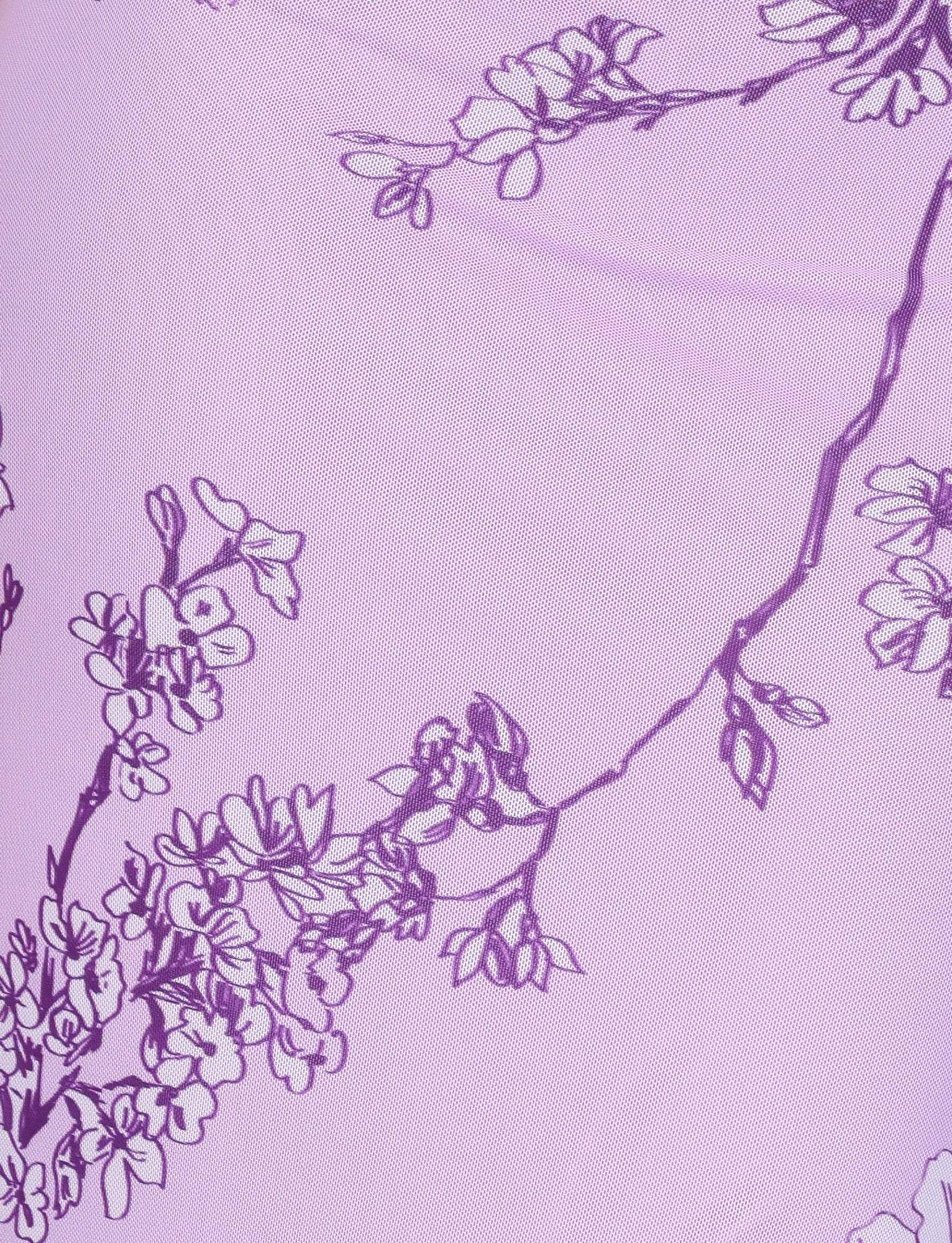 Julianna Dress - Floral Print Purple Ceramic Design | Elegant Women's Summer Dress for Parties, Weddings & Special Occasions
