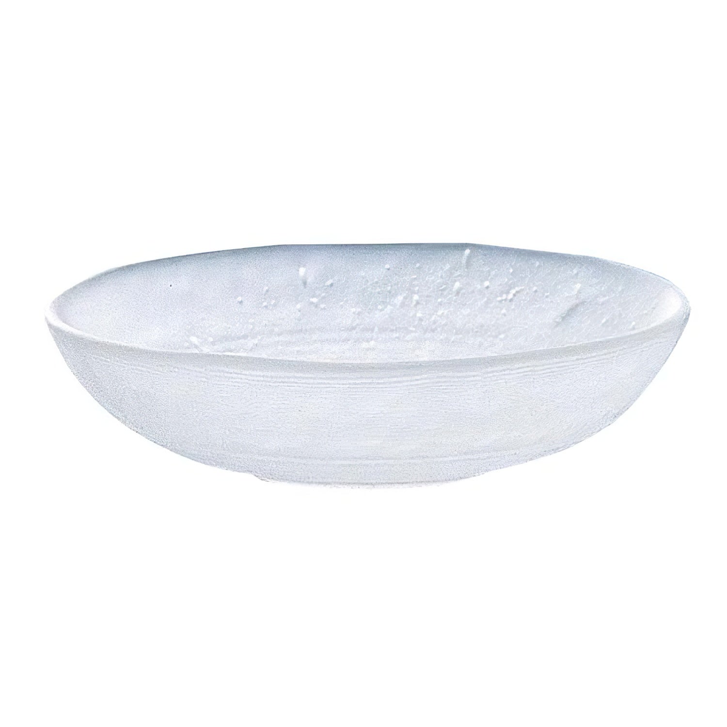 Premium Hirota Glass Fubuki Mini Plate - Handcrafted Soda Lime Glass Appetizer Dish - Perfect for Sushi, Desserts & Small Bites Serving