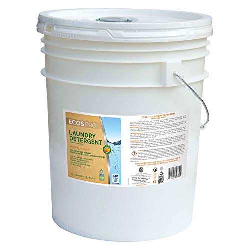 5 Gallon High Efficiency Liquid Laundry Detergent - Concentrated Formula for Large Loads | Ideal for Family Use, Commercial Laundromats & Bulk Washing Needs