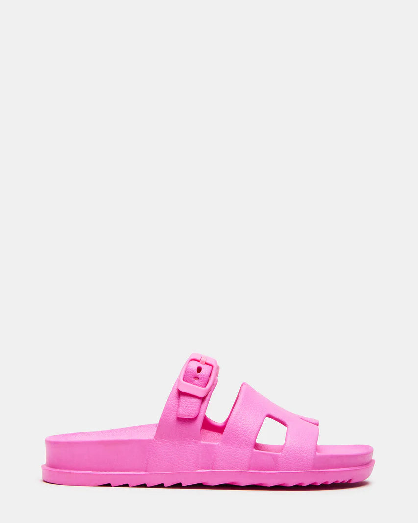 Steve Madden Spirit Sandal for Girls - Comfortable Kids' Summer Sandals with Adjustable Straps | Perfect for Beach, Pool, and Outdoor Play