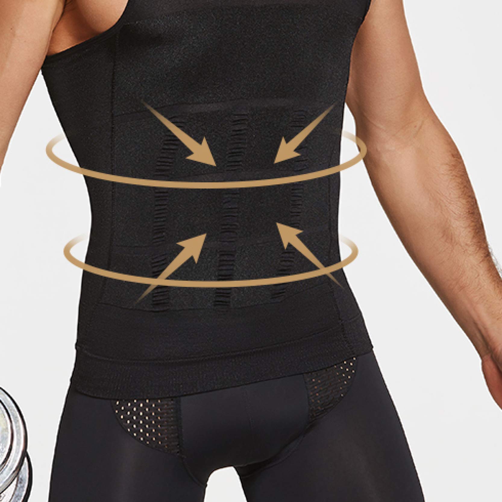 Men's Waist Trainer Shapewear - Slimming Body Shaper for Muscle Support & Posture Correction | Perfect for Gym, Workouts & Everyday Wear