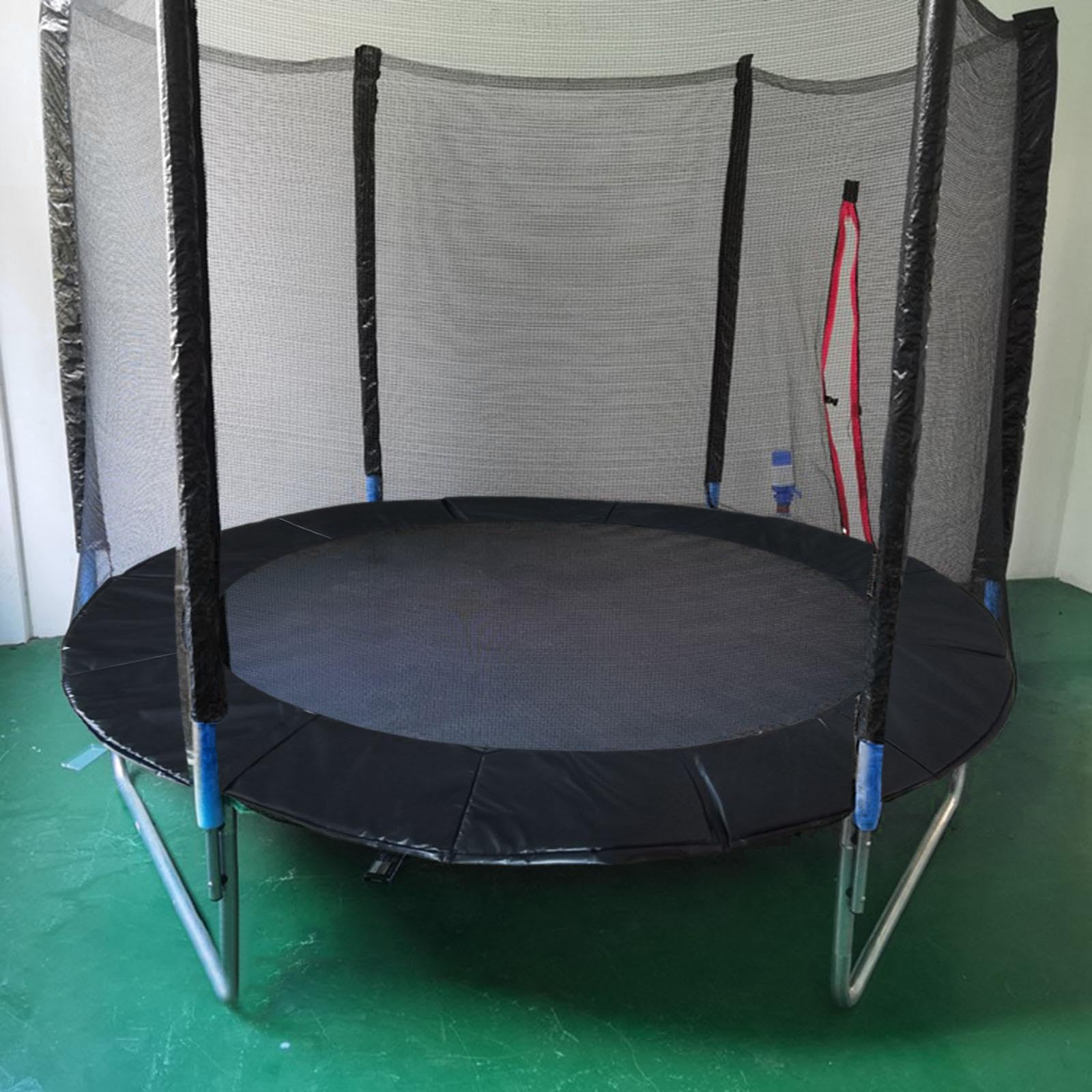 Premium Trampoline Spring Cover - Heavy Duty Edge Protection Pad for Standard Trampolines | Thick Black Safety Padding | Perfect for Backyard, Park & Gym Use