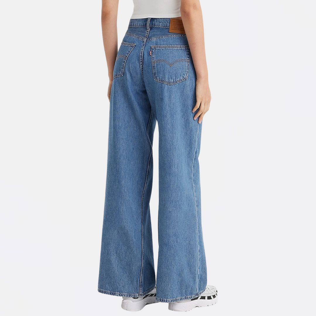 Baggy Dad Wide Leg Jeans for Men - High Waisted Relaxed Fit Vintage Denim Pants | Casual Streetwear & 90s Retro Style