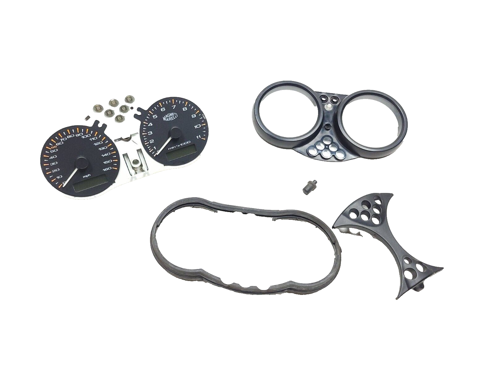 Original Ducati Monster M600 M620 Gauge Cluster Speedometer Tachometer Display OEM Replacement - Perfect for Motorcycle Restoration & Racing Upgrades