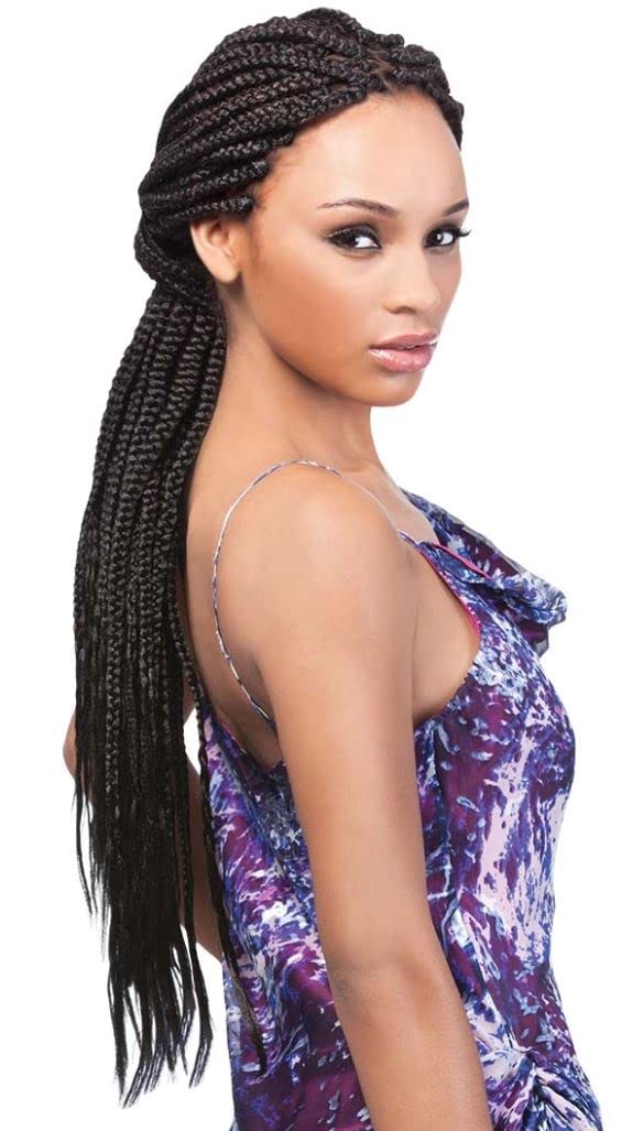 OUTRE Synthetic Hair Braids Kanekalon Jumbo Braid - 9-Pack (350g) for Box Braids, Crochet Styles & Protective Hairstyles | Multi-Pack Value Deal