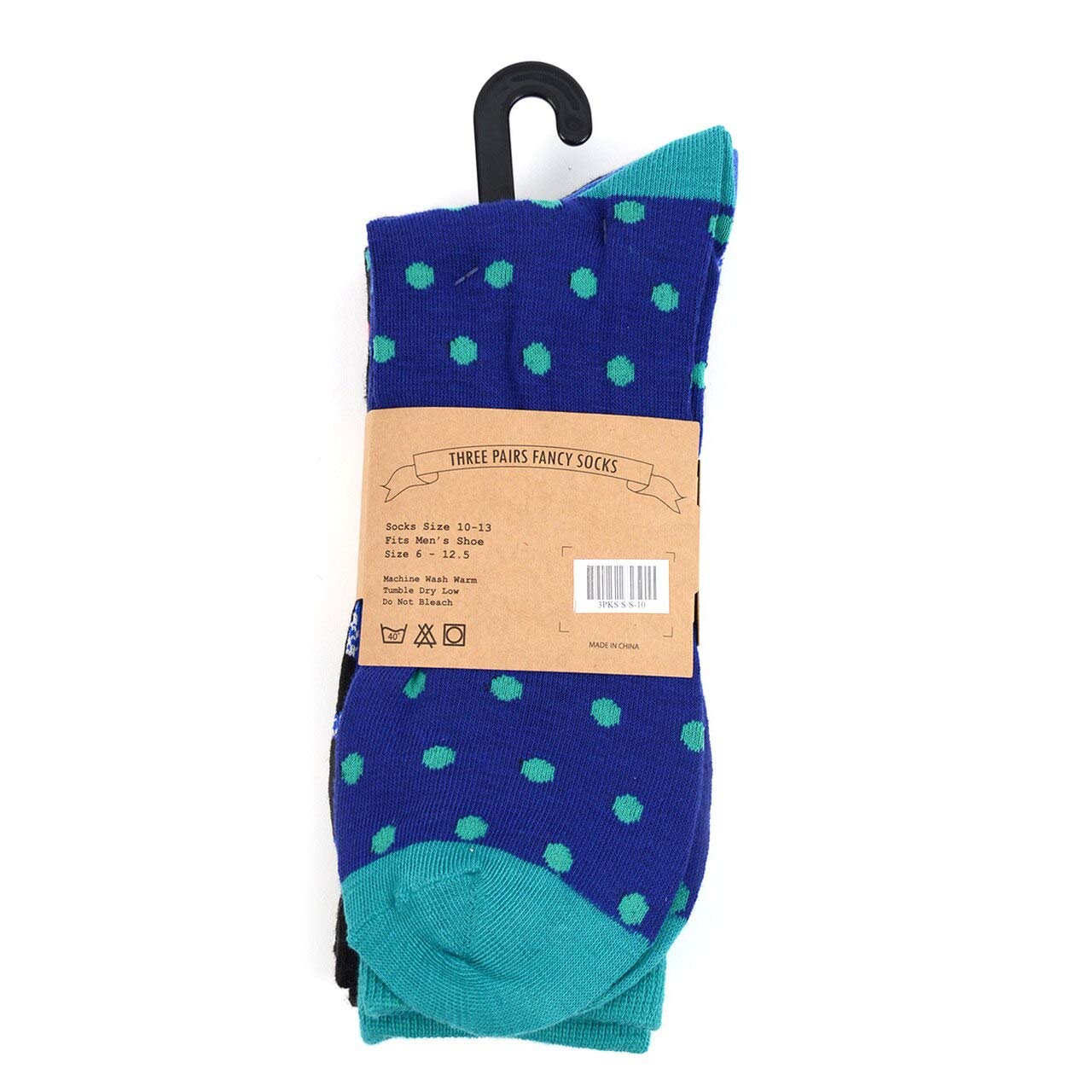 Stylish Men's Dress Socks - Fashionable Patterned Crew Socks with Argyle & Colorful Designs - Perfect for Office, Formal Events & Casual Wear