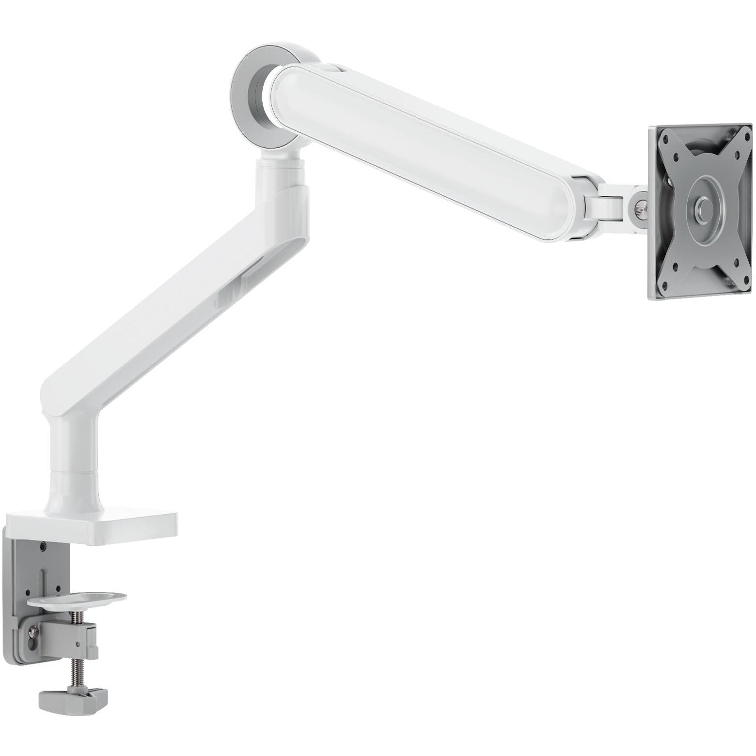 Alogic Glide Adjustable Single Monitor Arm - Ergonomic Desk Mount for Home & Office Workstations - Perfect for Gaming, Coding, and Productivity
