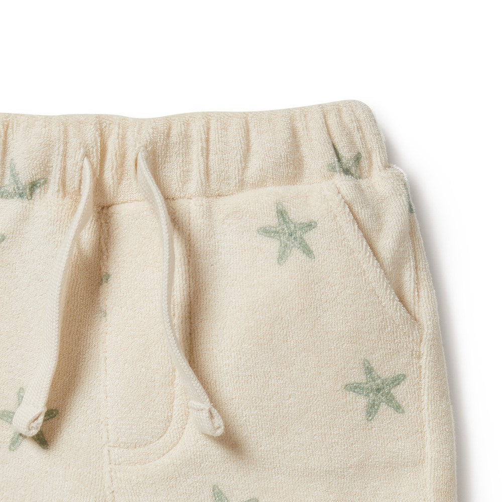 Organic Terry Shorts for Women - Soft Cotton Comfortable Lounge Shorts - Perfect for Yoga, Sleepwear & Summer Casual Wear