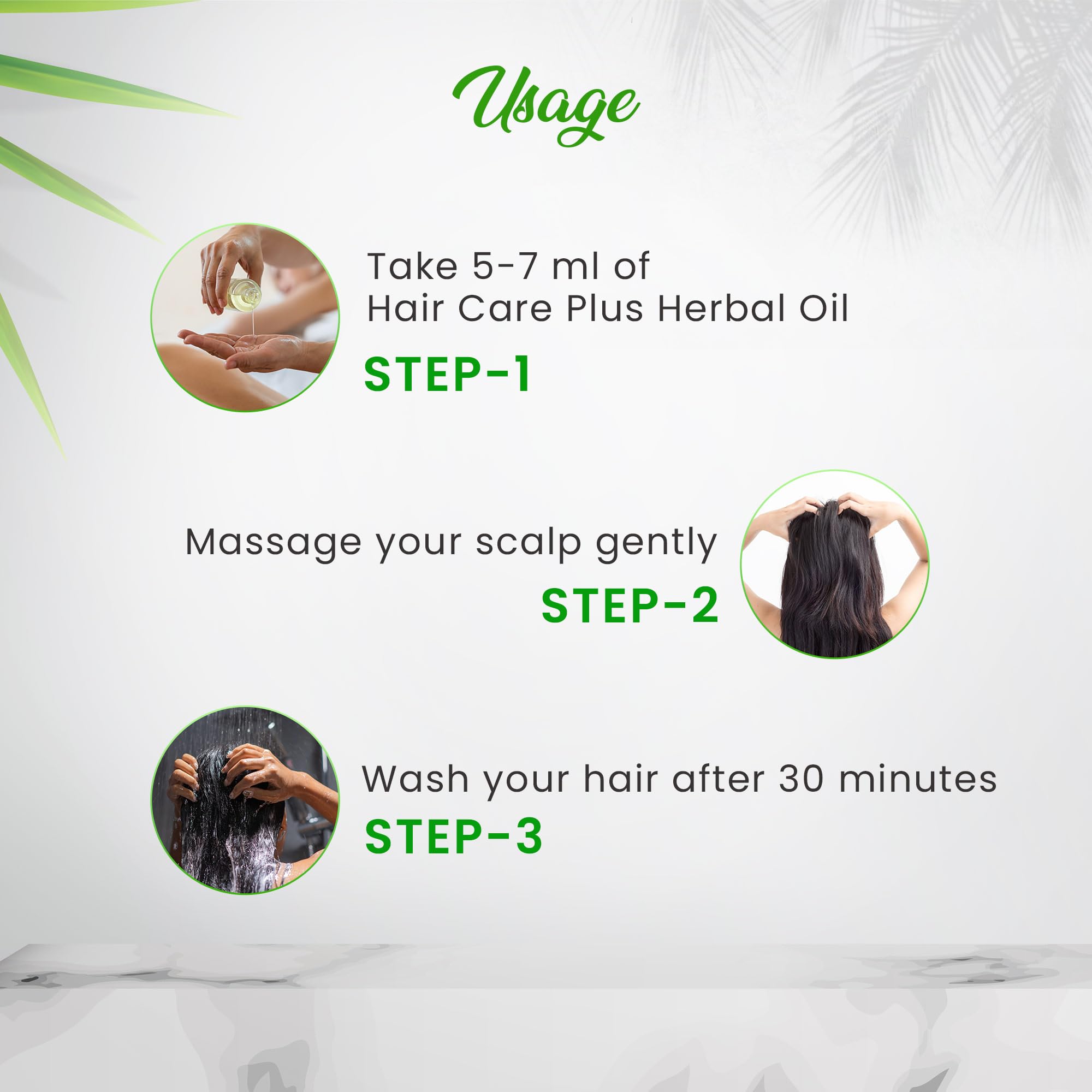 Dhathri Hair Care Plus Herbal Oil - 3-in-1 Ayurvedic Hair Growth Oil for Hair Fall Control & Dandruff Treatment | Coconut Infused Hair Regrowth Oil for Men & Women (100ml) | Perfect for Daily Scalp Massage & Deep Conditioning