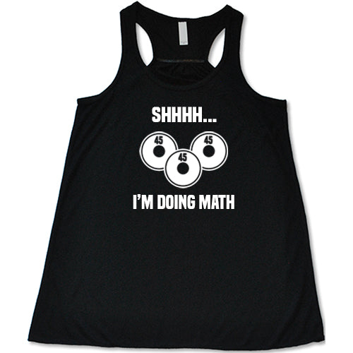 Funny Math Lover T-Shirt - 'Shhhh... I'm Doing Math' Graphic Tee for Students, Teachers & Nerds - Perfect for School, Work & Casual Wear