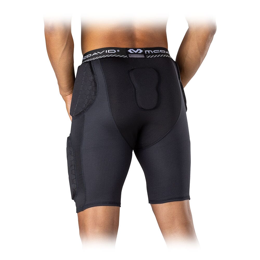 Rival™ Integrated Girdle with High Density Thigh Pads - Premium Compression Shorts for Football, Hockey & Rugby - Enhance Performance & Protection During Sports Training & Games