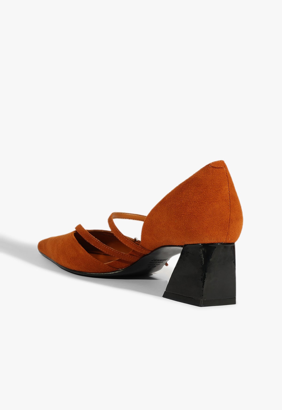 Rue Suede Pump R25 - Mid Heel Height 3